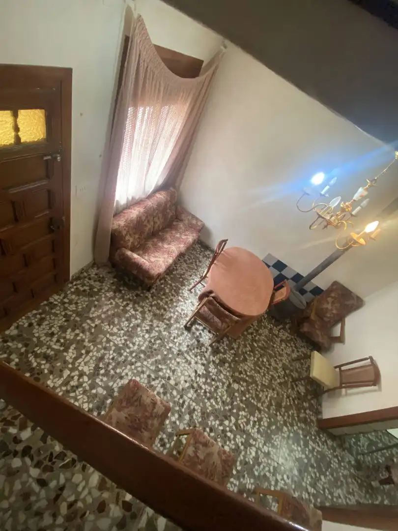 Sala de estar de Casa o chalet en venta en El Picazo   con Terraza, Amueblado y Balcón