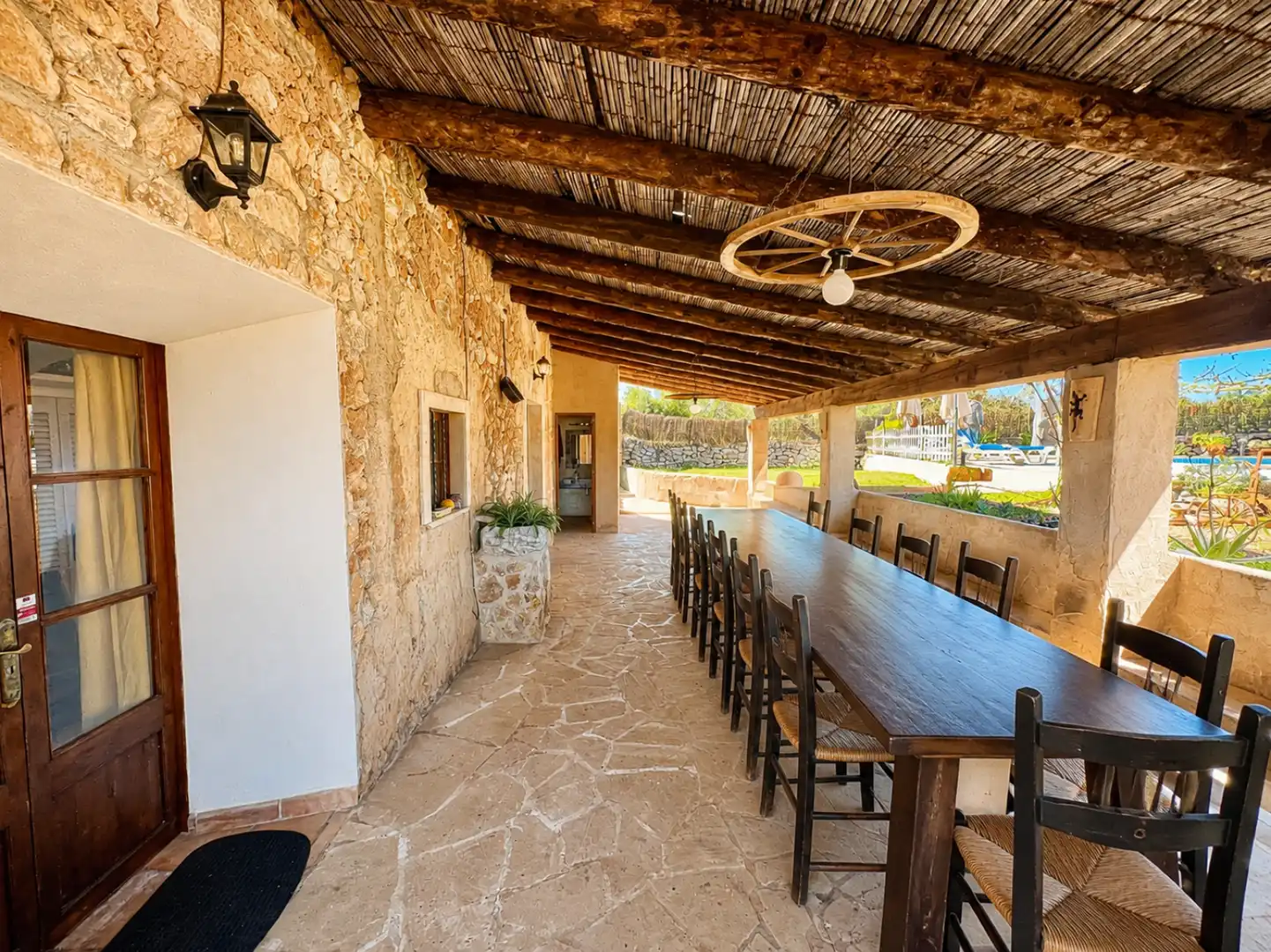 Terraza de Casa o chalet de alquiler en Santanyí con Aire acondicionado, Calefacción y Terraza