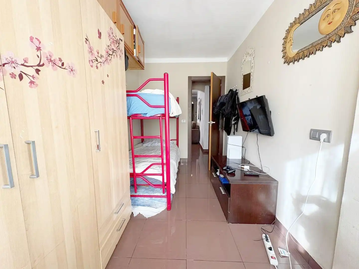 Bedroom of Flat for sale in Málaga  with Air Conditioner and Terrace