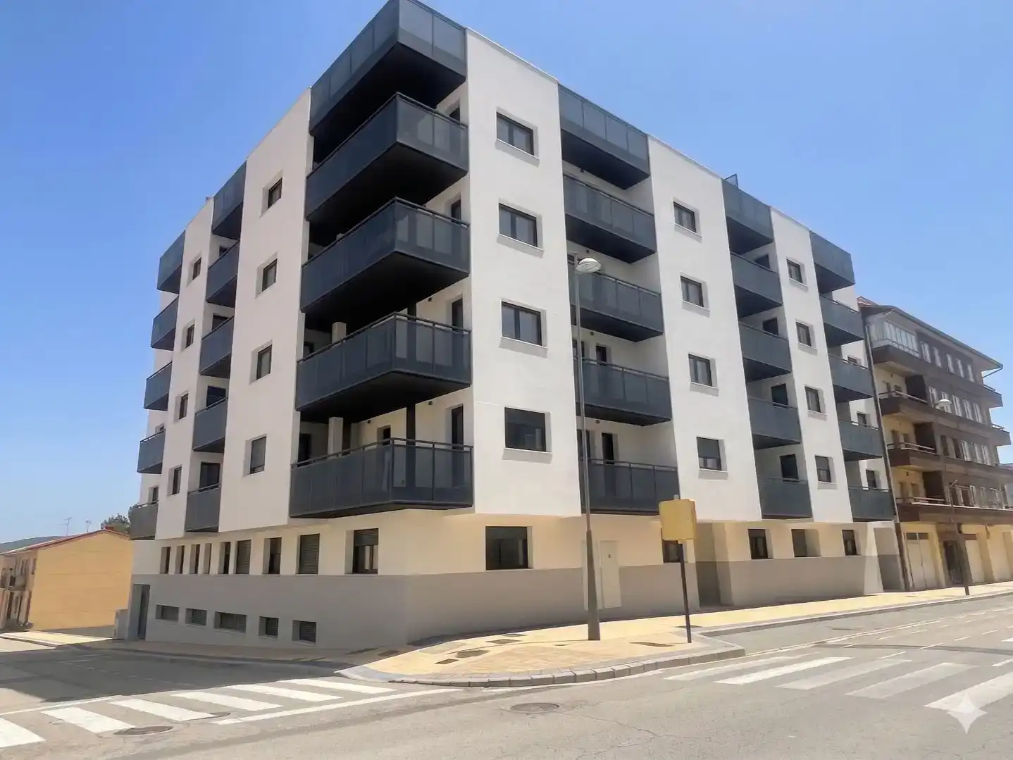 Vista exterior de Piso en venta en Ólvega con Trastero