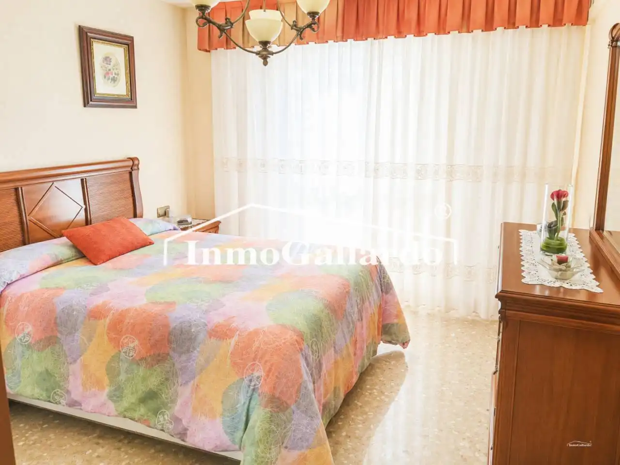 Habitación de Piso de alquiler en Málaga con Aire acondicionado, Terraza y Amueblado