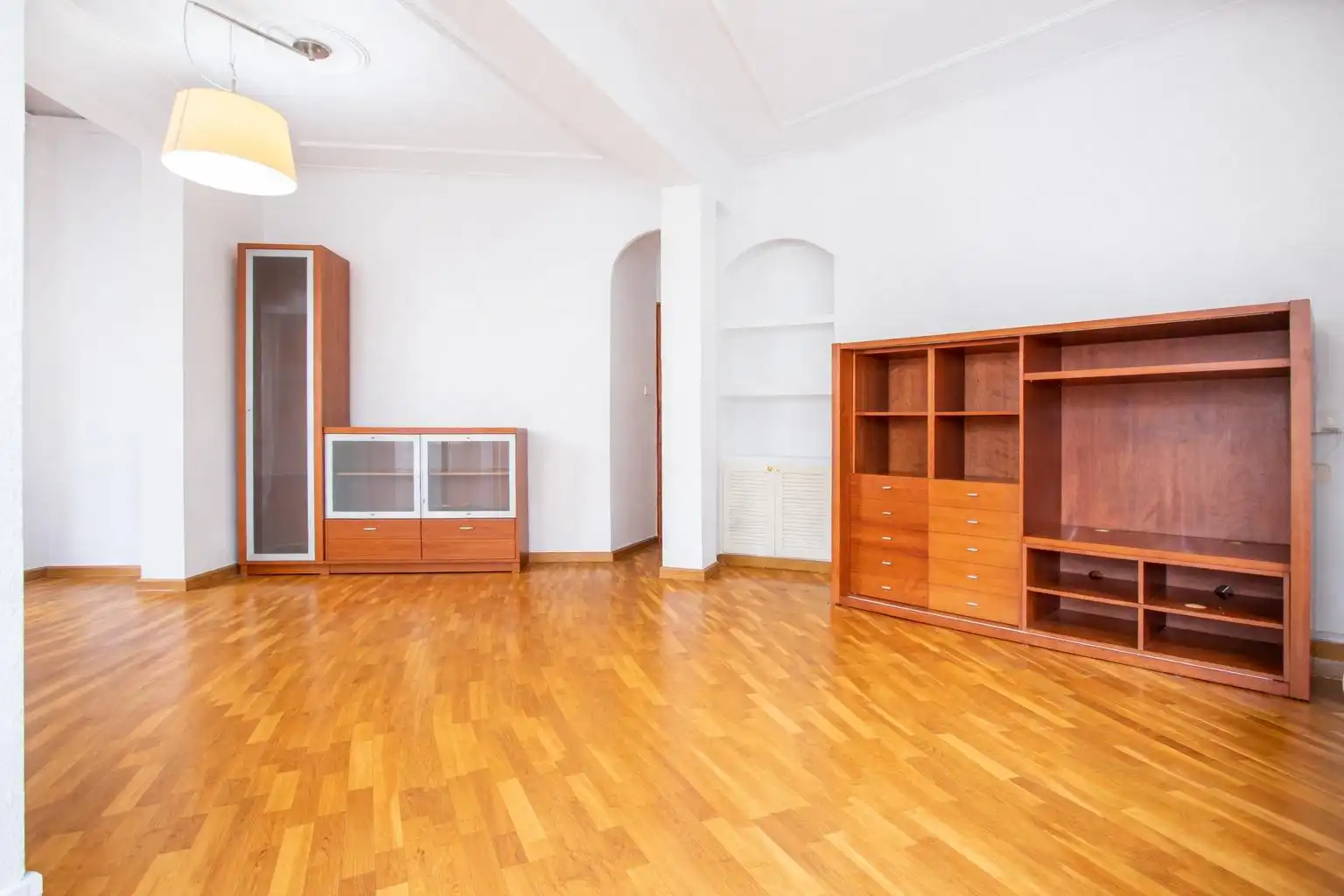 Sala de estar de Piso en venta en  Palma de Mallorca con Aire acondicionado, Calefacción y Parquet