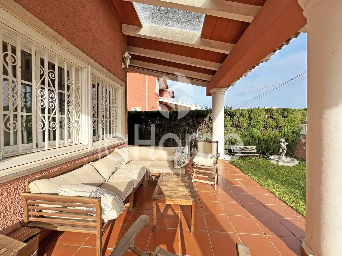Terraza de Casa o chalet en venta en Paterna con Aire acondicionado, Calefacción y Jardín privado