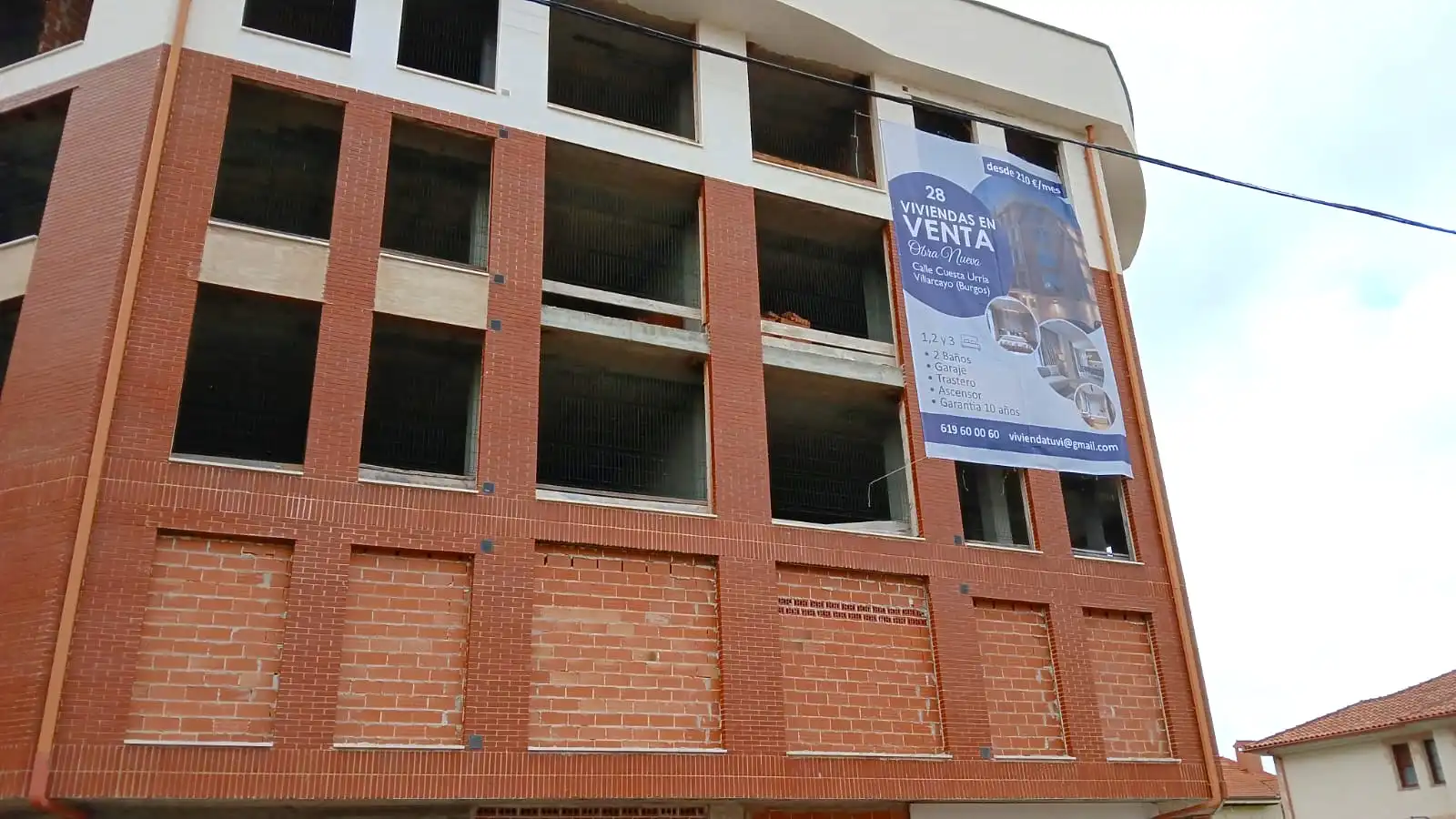 Exterior view of Flat for sale in Villarcayo de Merindad de Castilla la Vieja  with Heating and Storage room