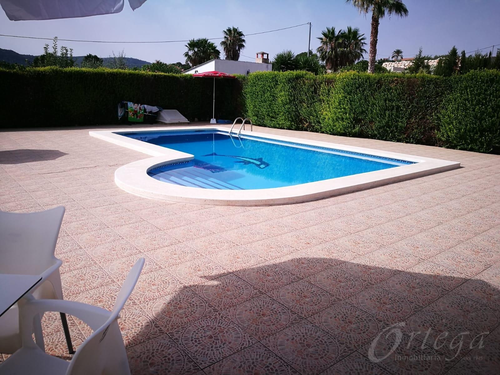 Piscina de Casa o xalet en venda en Mula amb Aire condicionat, Jardí privat i Terrassa