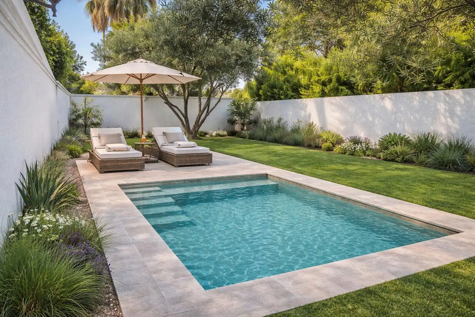 Piscina de Casa o chalet en venta en Almería con Jardín privado y Terraza