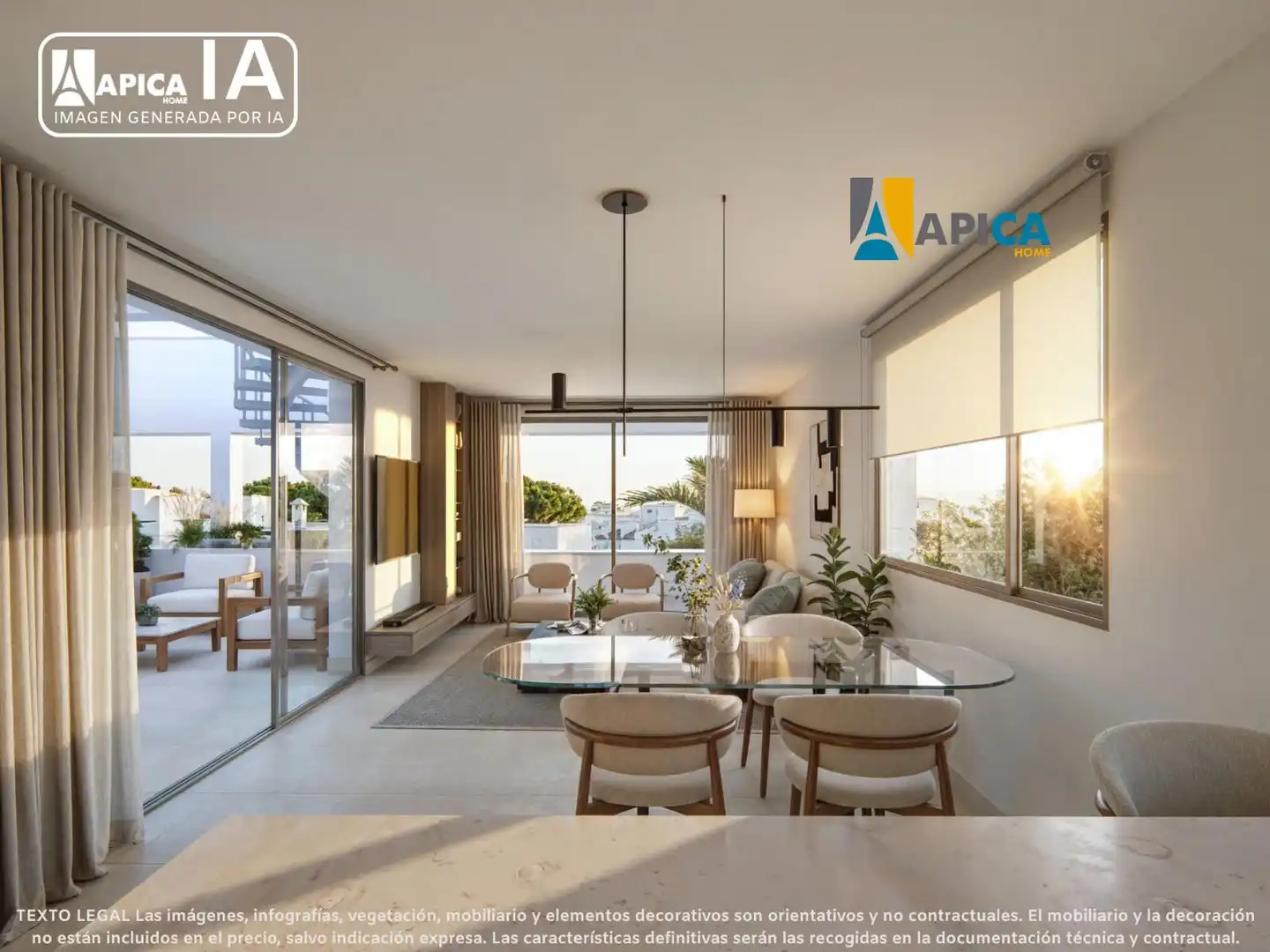 Living room of Flat for sale in Conil de la Frontera  with Terrace, Storage room and Swimming Pool