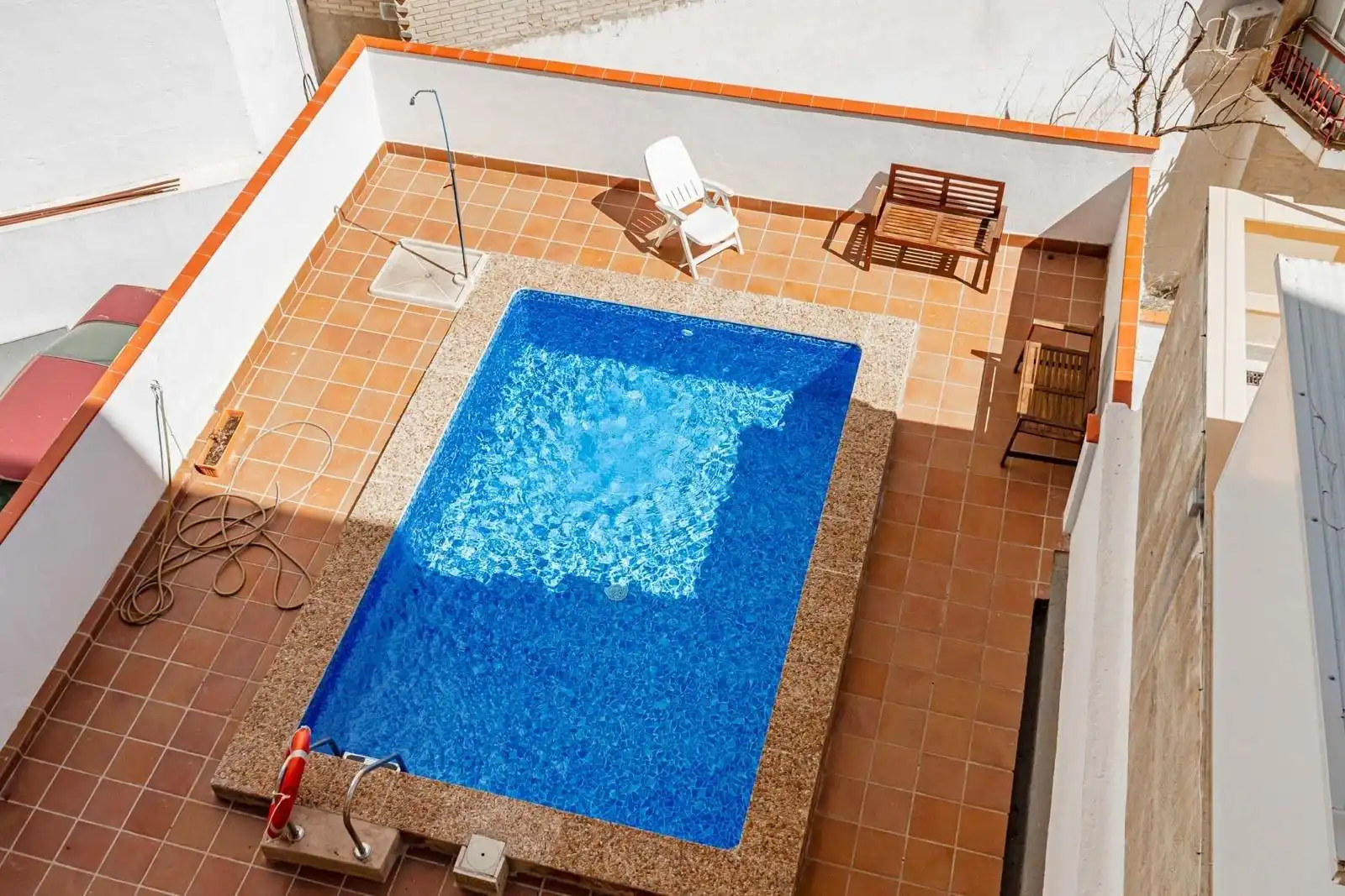 Schwimmbecken von Wohnung zum Verkauf in Madrid mit Klimaanlage, Heizung und Terrasse
