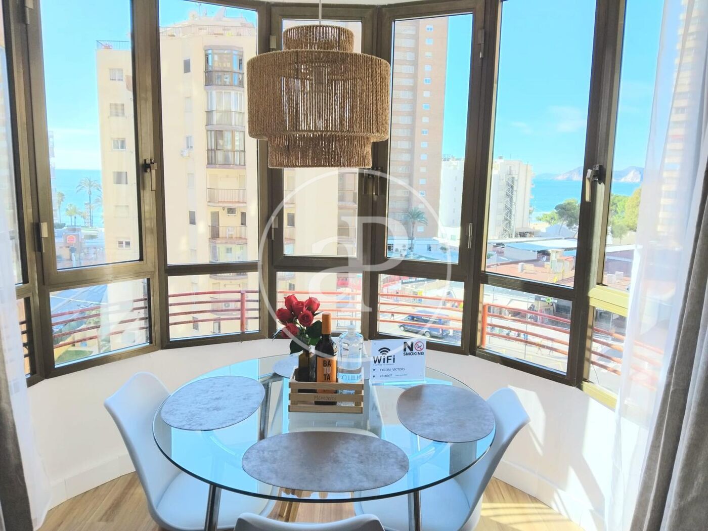 Dining room of Flat for sale in Benidorm  with Air Conditioner, Heating and Private garden