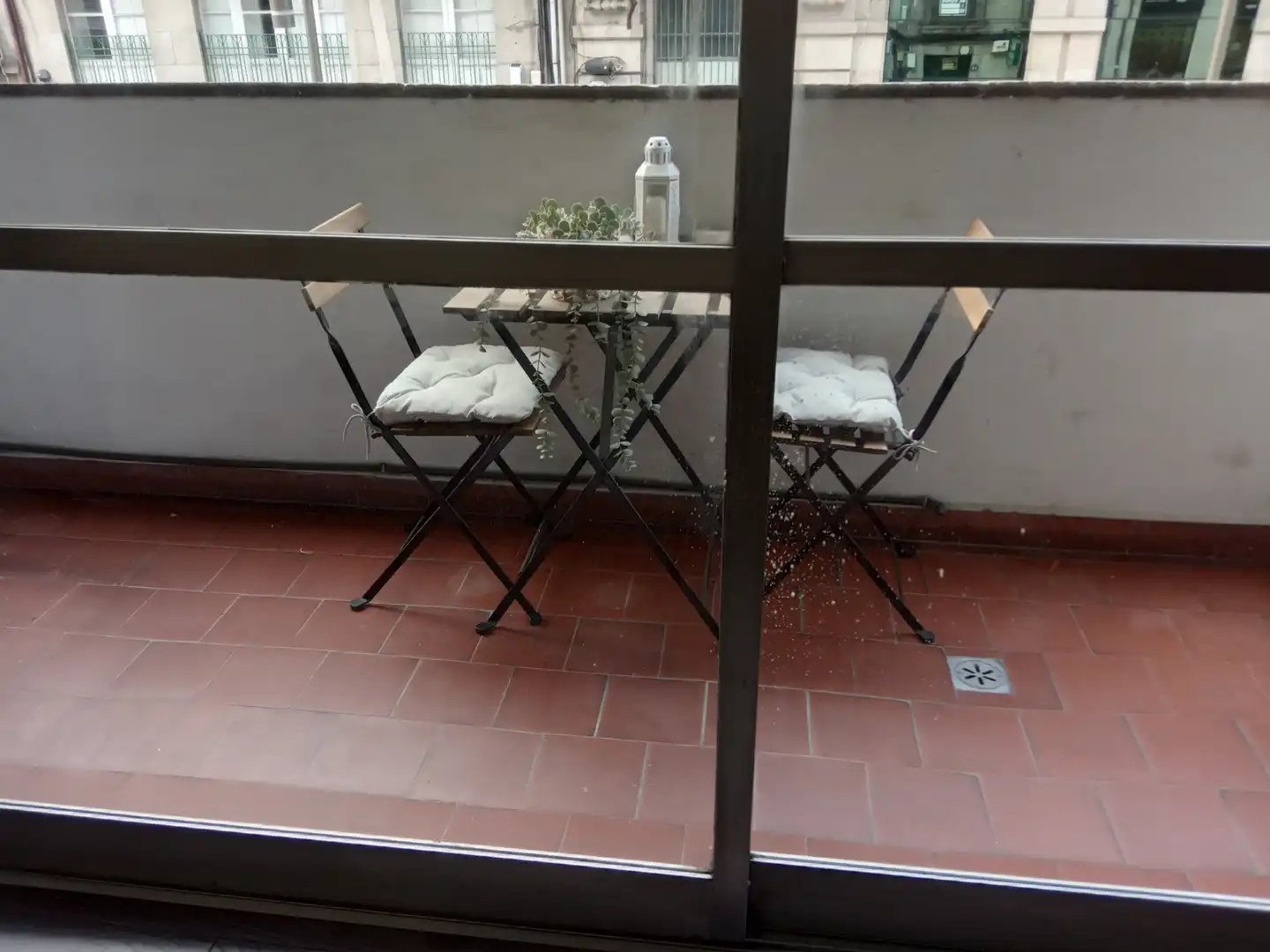Balcony of Flat for rent in Ourense Capital   with Heating, Terrace and Furnished