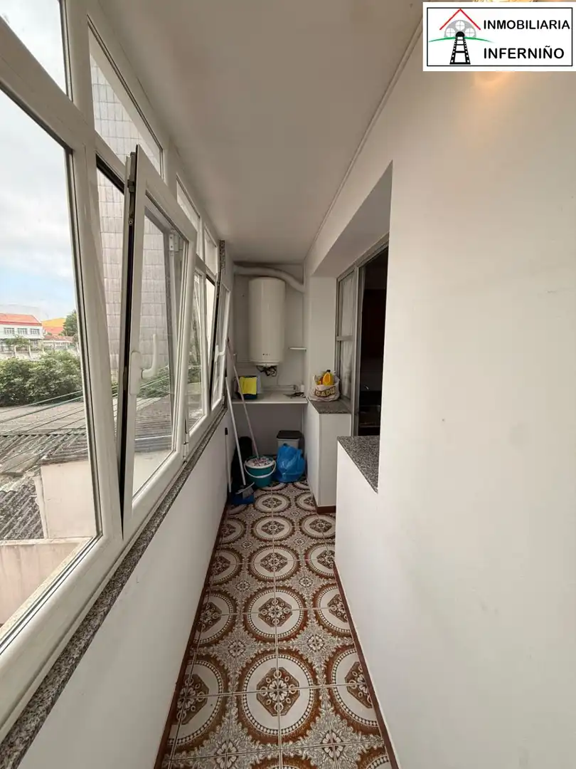 Balcony of Flat for rent in Ferrol  with Terrace
