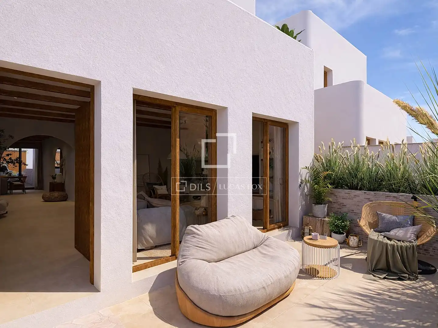 Terrace of Houses for sale in El Puig de Santa Maria  with Air Conditioner and Terrace
