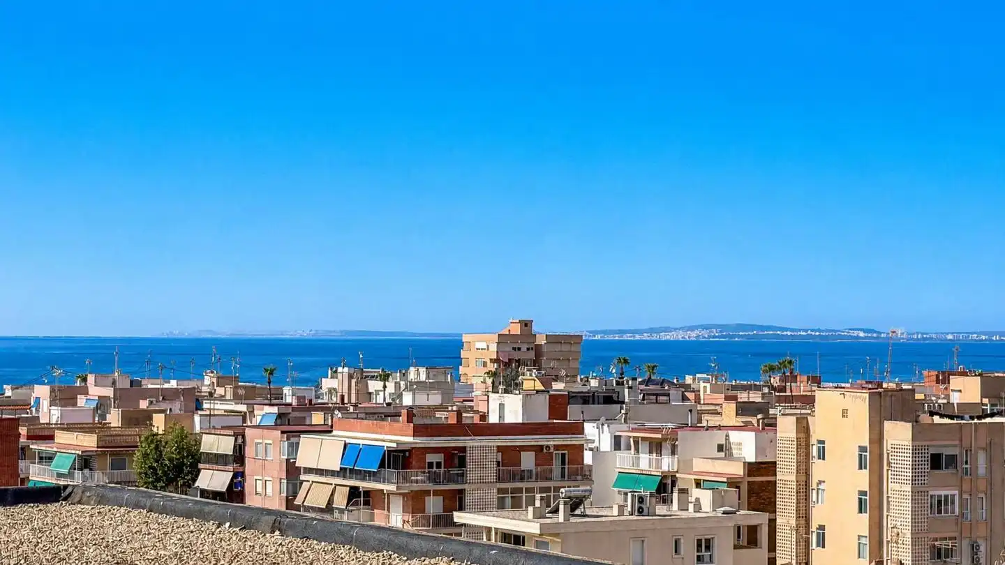 Exterior view of Flat for sale in Santa Pola  with Terrace and Furnished