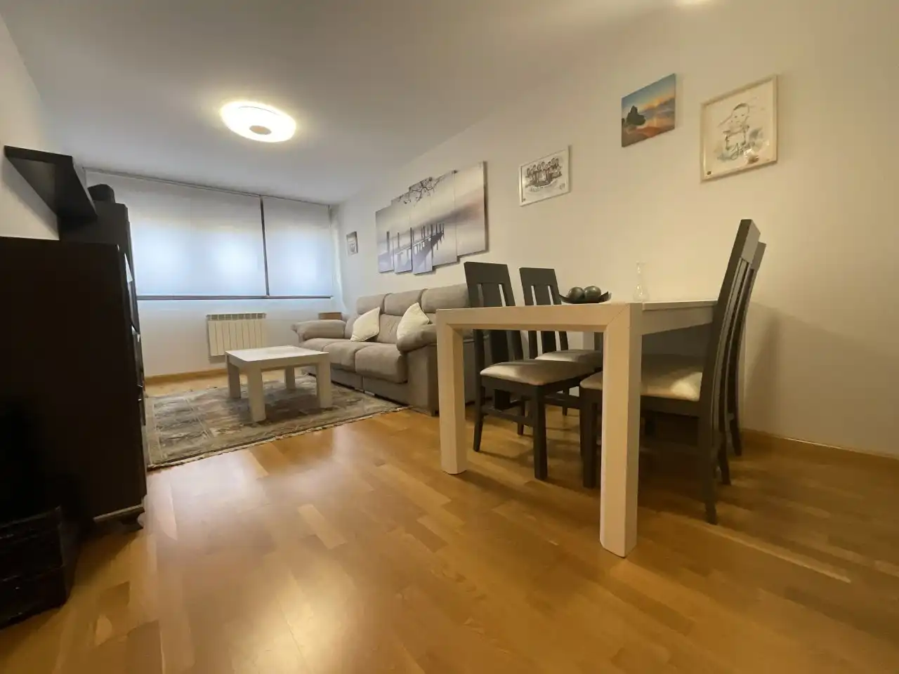 Sala de estar de Piso en venta en Santo Domingo de la Calzada con Amueblado