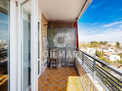 Balcony of Flat for sale in  Sevilla Capital  with Air Conditioner and Parquet flooring