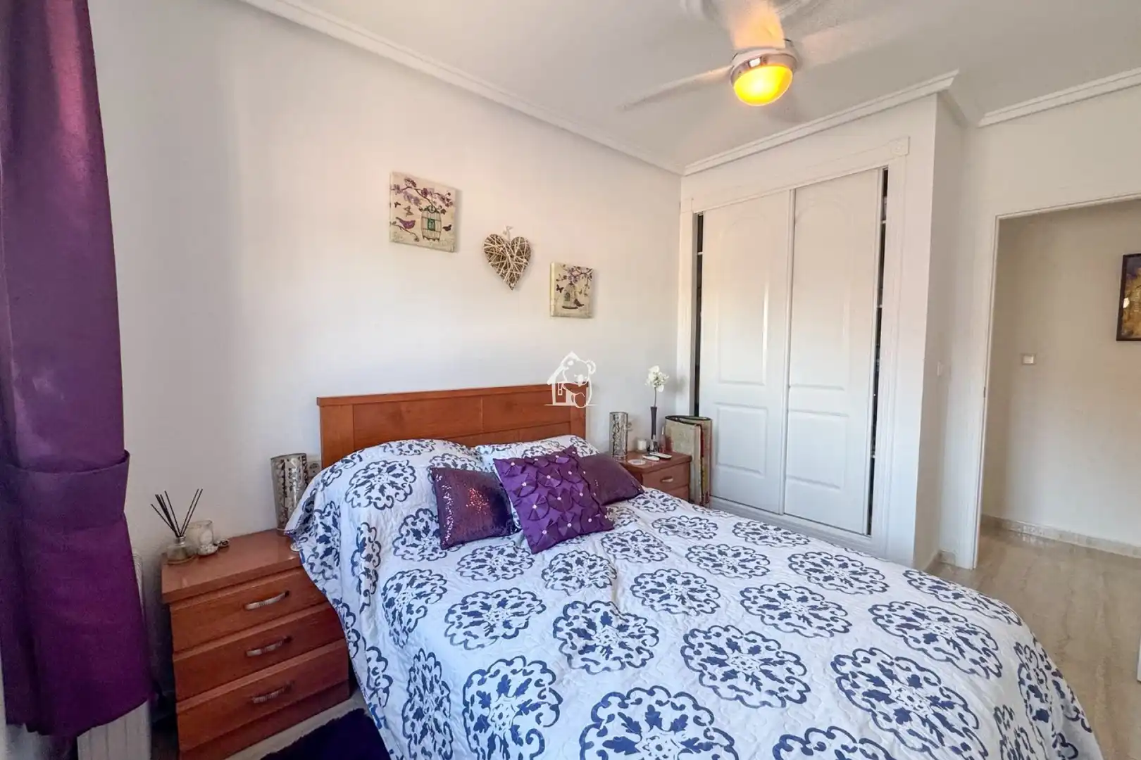 Schlafzimmer von Wohnung zur Miete in Rojales mit Klimaanlage, Privatgarten und Terrasse