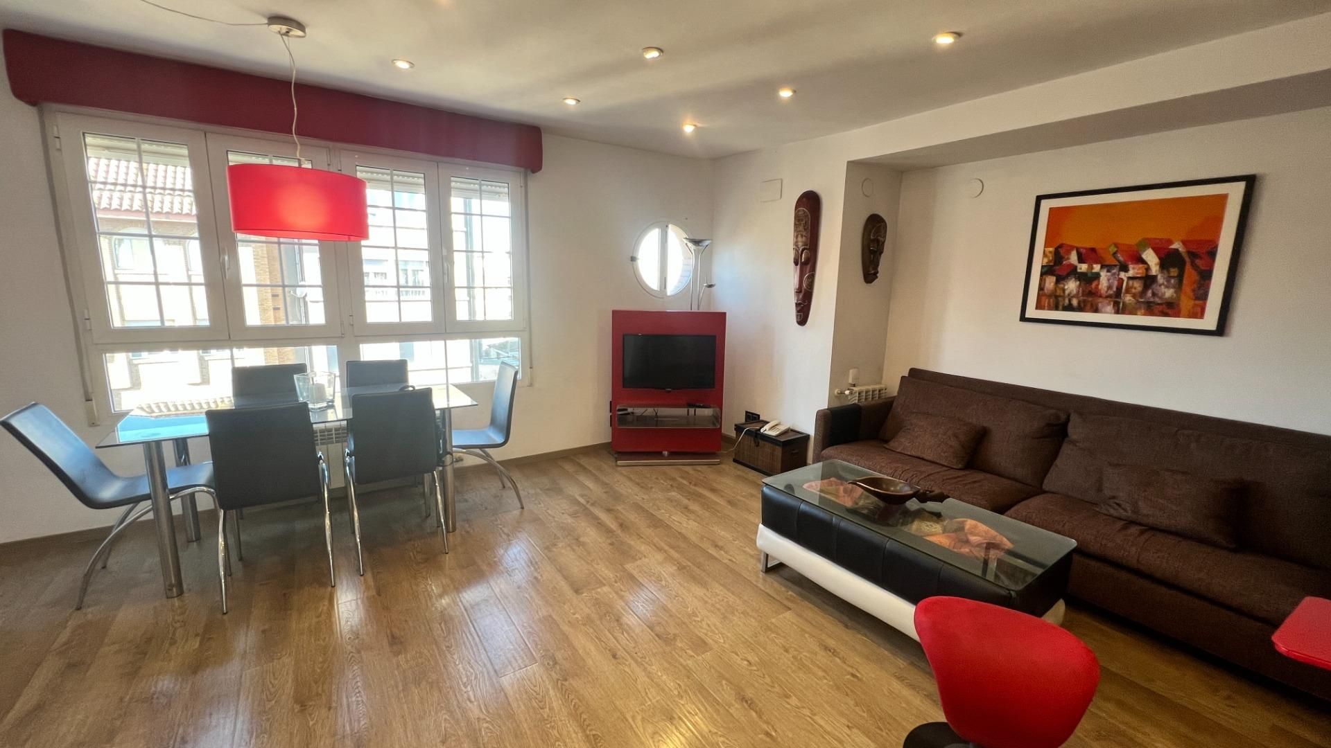 Living room of Attic for sale in Castellón de la Plana / Castelló de la Plana  with Heating, Terrace and Alarm