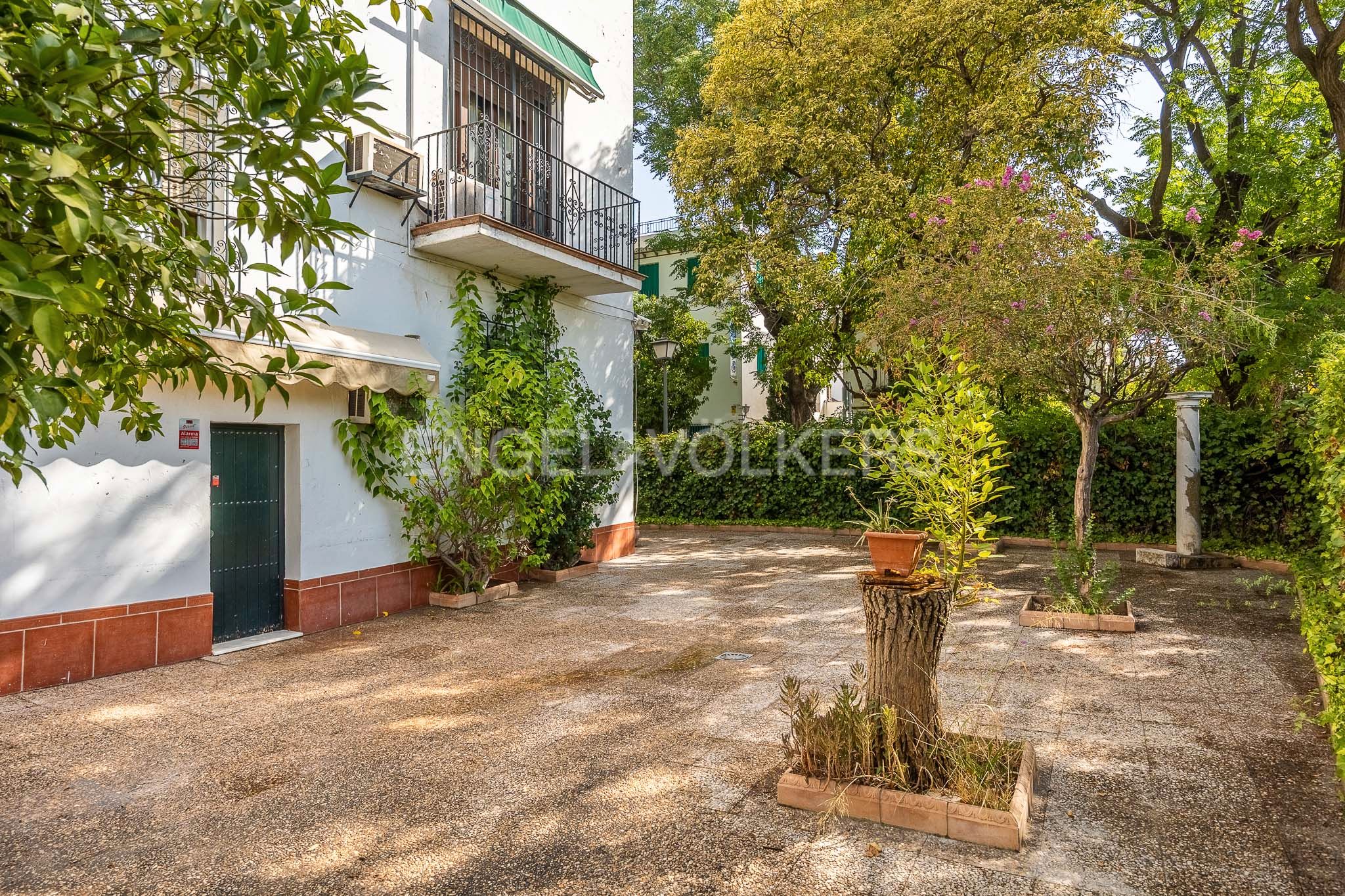 Vista exterior de Casa o chalet en venta en  Sevilla Capital con Aire acondicionado, Calefacción y Jardín privado