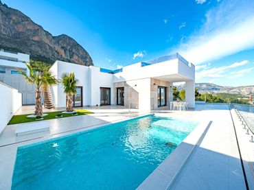 Chalet con piscina en venta en Balcón de Ponoig - Polop Paradis - Polop Hills