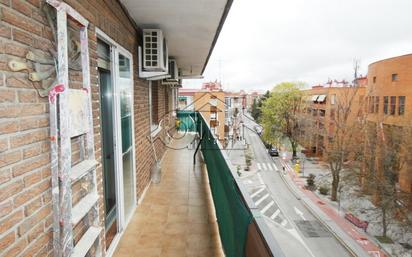 Exterior view of Flat for sale in Coslada  with Air Conditioner, Heating and Parquet flooring