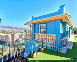 Vista exterior de Casa o xalet en venda en Málaga Capital amb Aire condicionat, Calefacció i Jardí privat