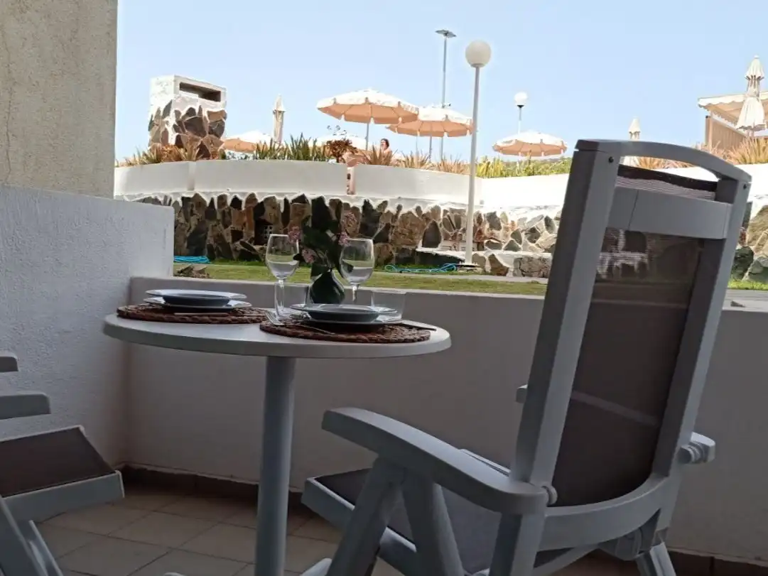 Terraza de Apartamento en venta en Mogán