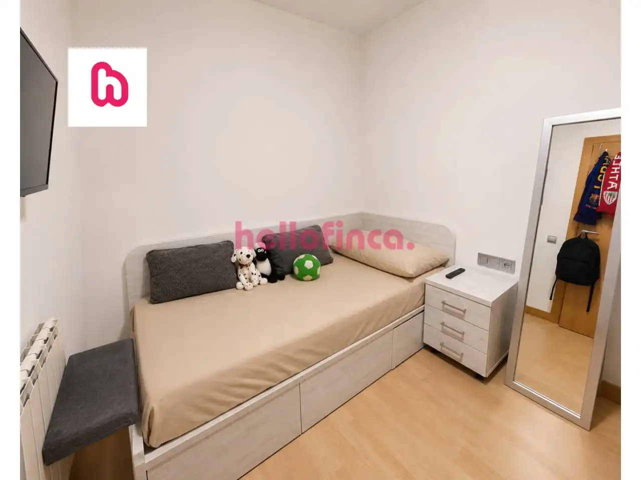 Bedroom of Flat for sale in Ripollet  with Heating, Parquet flooring and Storage room