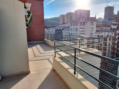 Terrace of Flat to rent in Bilbao   with Heating, Terrace and Oven