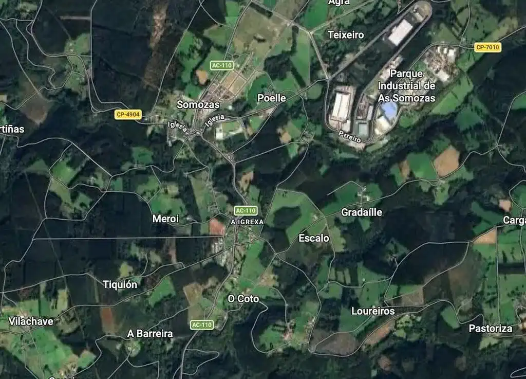 Industrial land for sale in As Somozas 