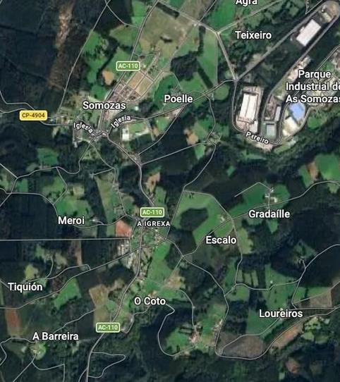 Foto 2 de Terreno industrial en venta en As Somozas , A Coruña