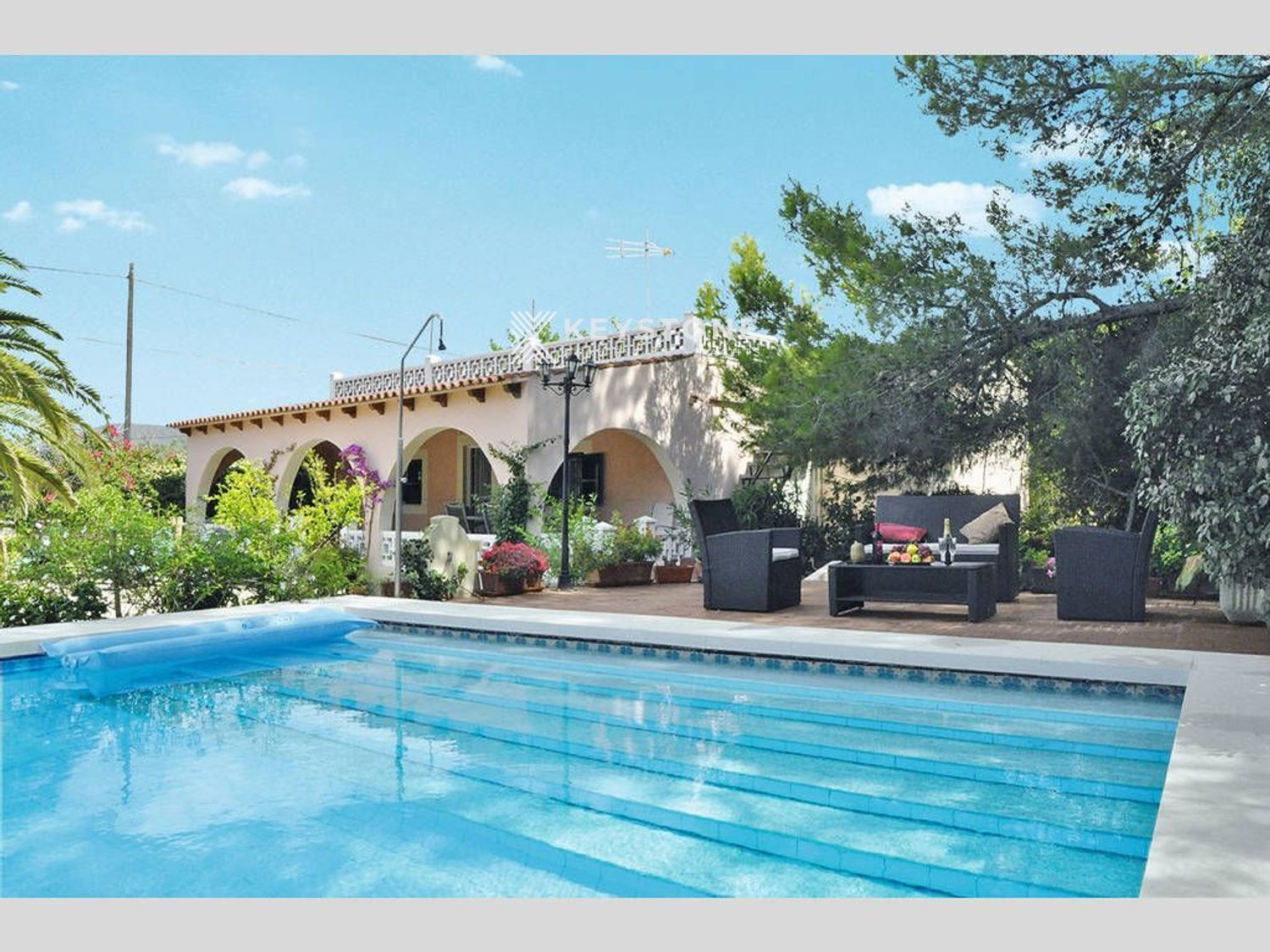 Swimming pool of House or chalet to rent in Llucmajor  with Air Conditioner, Private garden and Terrace