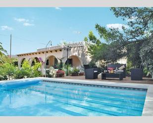 Swimming pool of House or chalet to rent in Llucmajor  with Air Conditioner, Private garden and Terrace