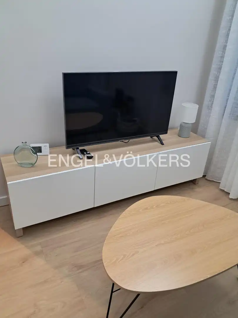 Sala de estar de Piso de alquiler en Barcelona con Aire acondicionado, Calefacción y Parquet