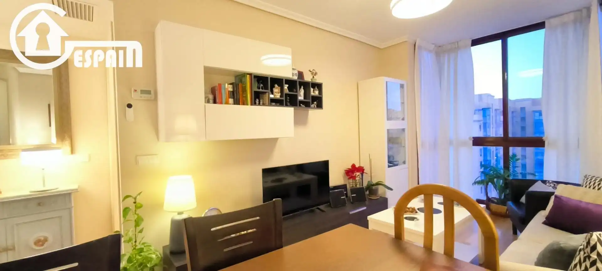 Living room of Flat for sale in Madrid  with Air Conditioner, Heating and Private garden