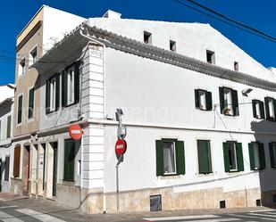 Exterior view of Duplex for sale in Maó  with Air Conditioner and Terrace