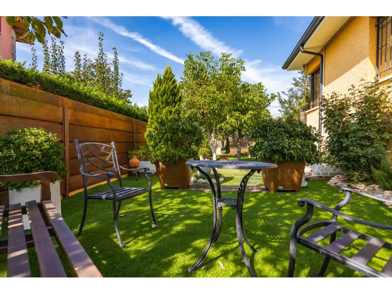 Terrasse von Haus oder Chalet zum Verkauf in Taradell mit Klimaanlage, Heizung und Privatgarten