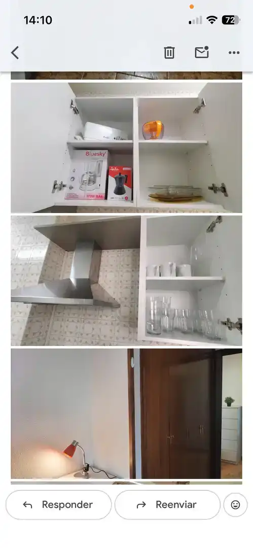 Kitchen of Flat for rent in  Pamplona / Iruña  with Balcony