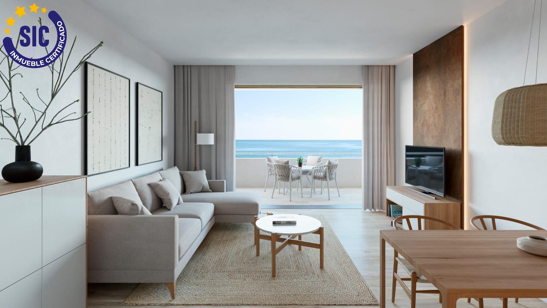 Living room of Flat for sale in Moncofa  with Heating, Terrace and Storage room