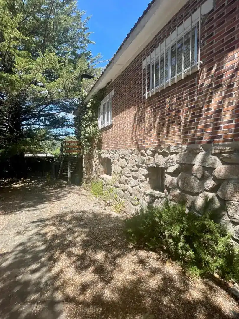 Vista exterior de Casa o chalet en venta en Moralzarzal con Jardín privado, Trastero y Piscina