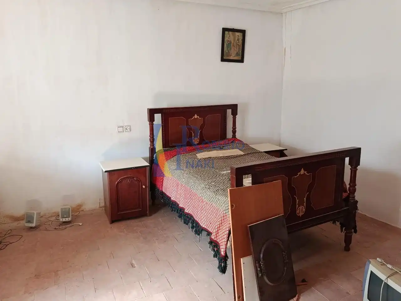 Dormitori de Casa o xalet en venda en Algadefe amb Calefacció i Jardí privat