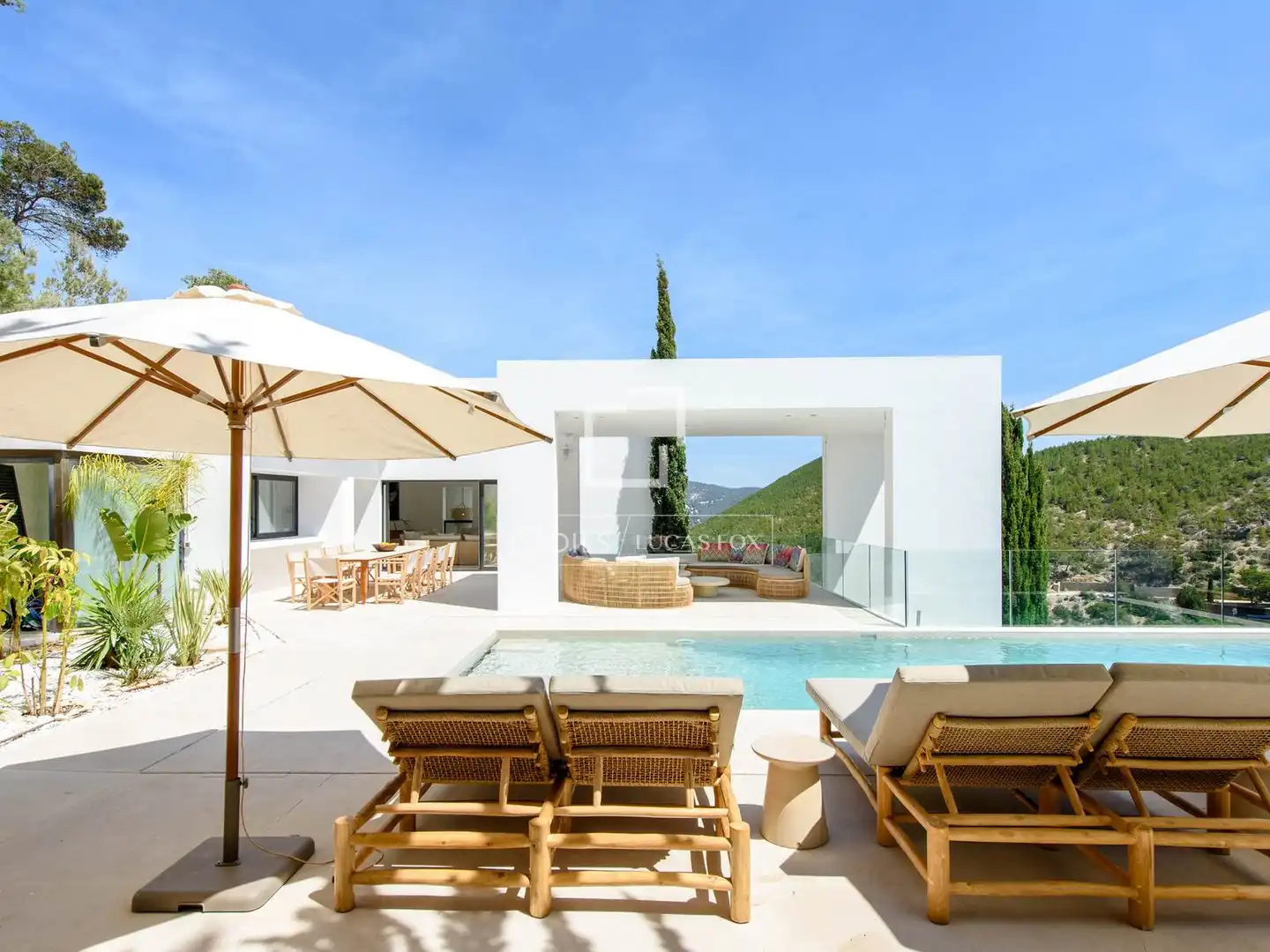 Terrace of Houses for sale in Santa Eulària des Riu  with Air Conditioner and Swimming Pool