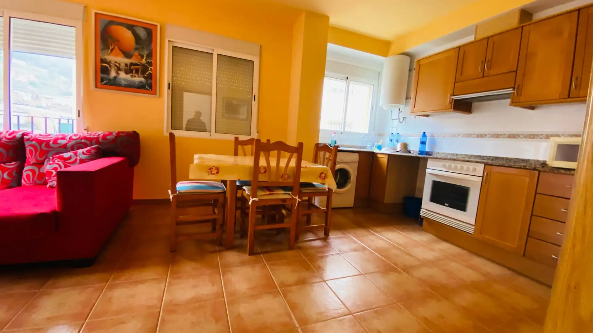 Kitchen of Flat for sale in Cirat  with Oven
