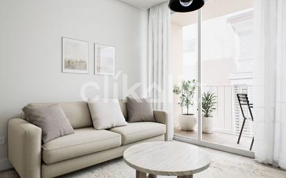 Living room of Flat for sale in  Barcelona Capital  with Air Conditioner and Terrace