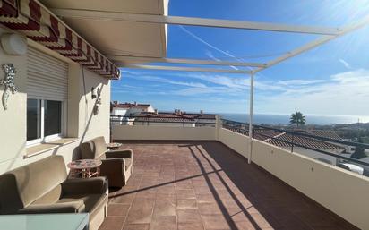 Terrace of Flat for sale in Rincón de la Victoria  with Terrace and Community pool