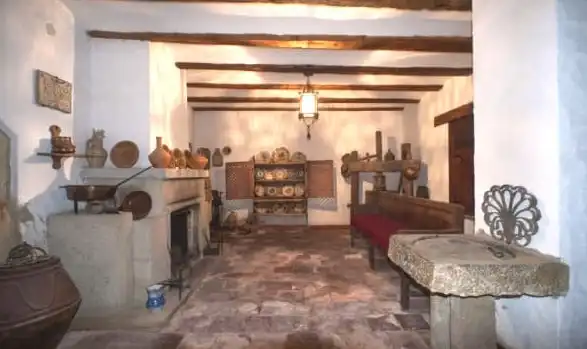 Cuina de Finca rústica en venda en Rubielos de Mora amb Aire condicionat, Calefacció i Terrassa