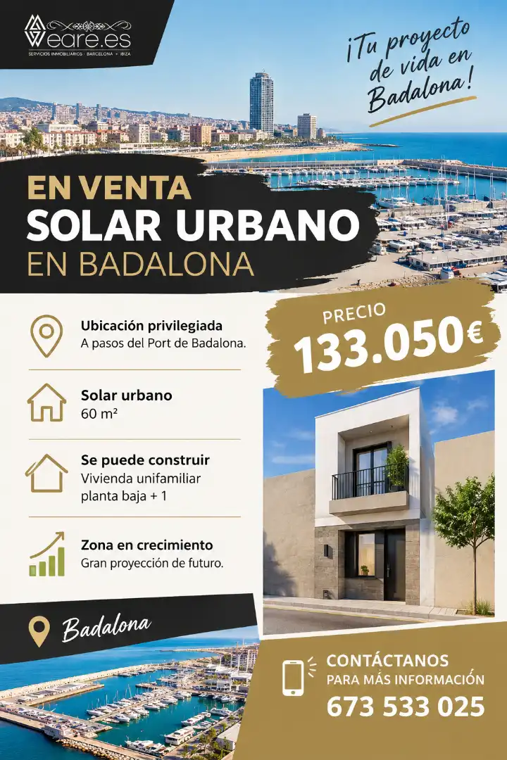 Residential land for sale in Carrer del Progrés 106, imagen 2