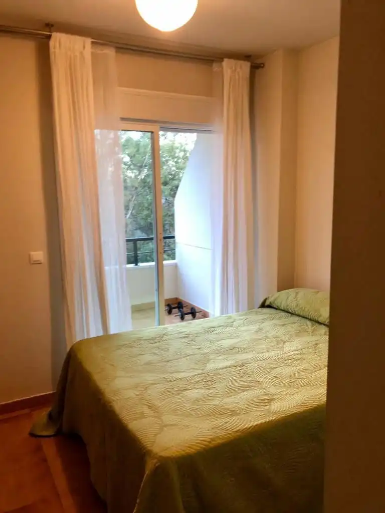 Bedroom of Flat for sale in Mijas  with Heating, Terrace and Community pool