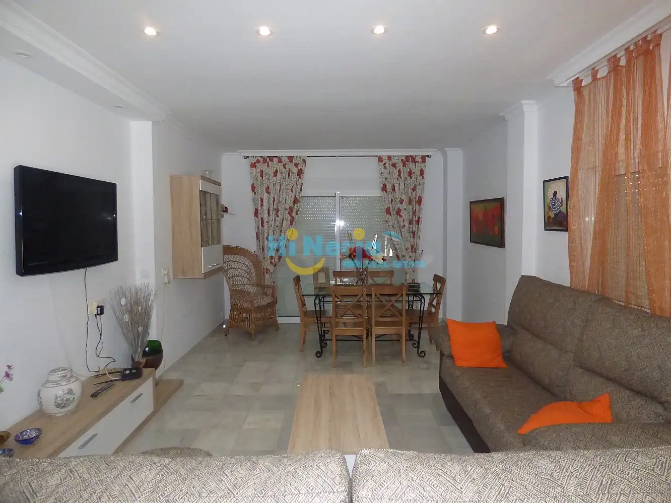Sala d'estar de Àtic en venda en Nerja amb Terrassa