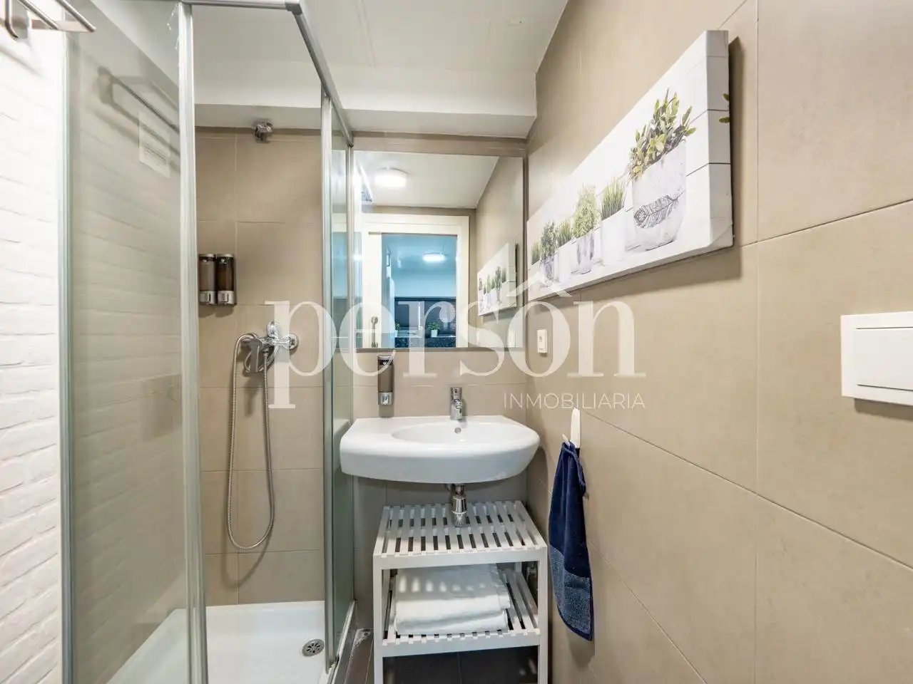 Bany de Loft de lloguer en Valencia amb Aire condicionat, Calefacció i Terrassa
