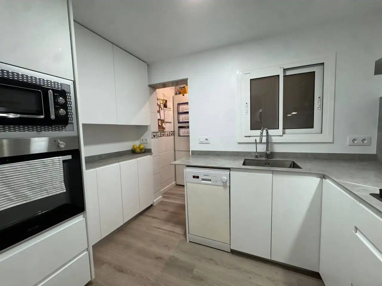 Küche von Wohnung zum Verkauf in Granollers mit Klimaanlage, Heizung und Parkett